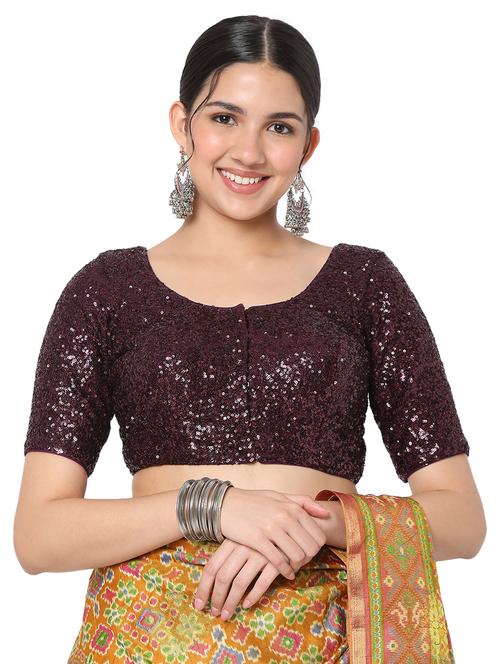 purple sequined blouse - 18470044 - Very Small Image - 1