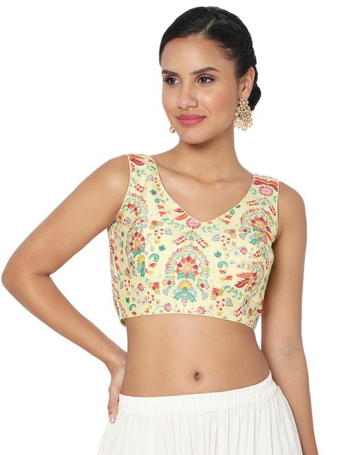 mellow yellow embroidered blouse - 18470092 - Very Small Image - 1
