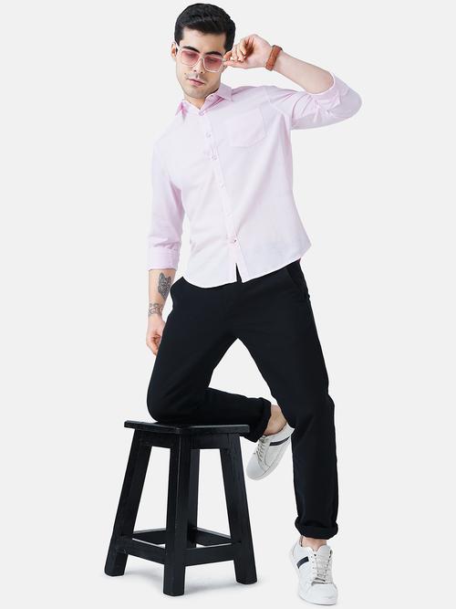 mens solid casual shirt - 18470939 - Very Small Image - 1