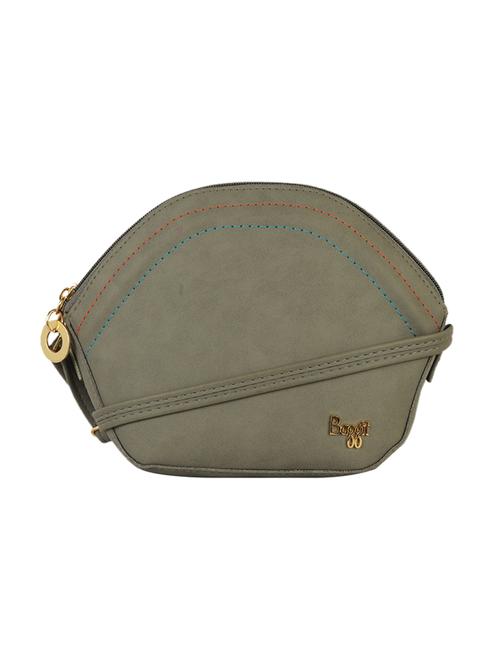 olive solid regular sling bag - 18471742 - Very Small Image - 1