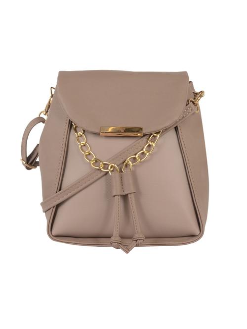 mauve solid regular backpack - 18471761 - Very Small Image - 1