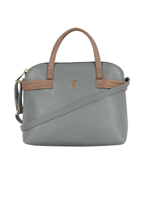 grey solid regular sling bag - 18471790 - Very Small Image - 1