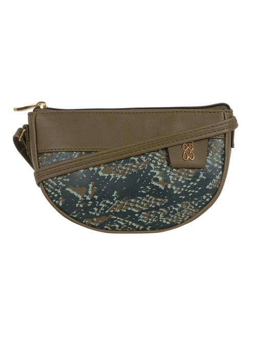 green animal print regular sling bag - 18471803 - Very Small Image - 1