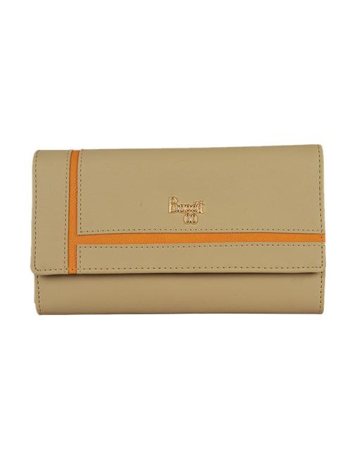 beige solid wallet - 18471869 - Very Small Image - 1