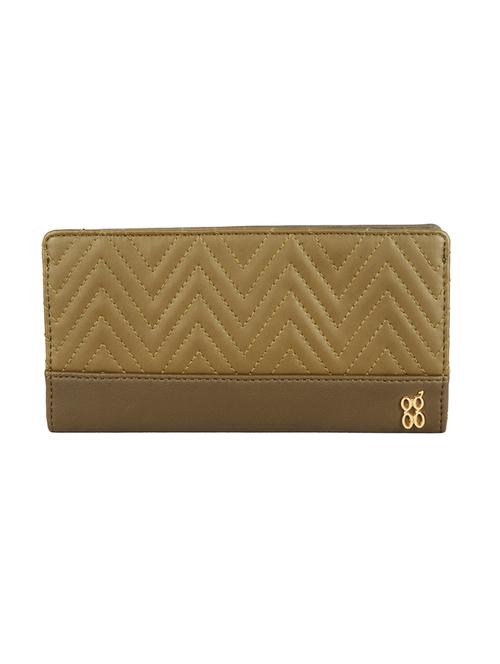 olive solid wallet - 18471933 - Very Small Image - 1