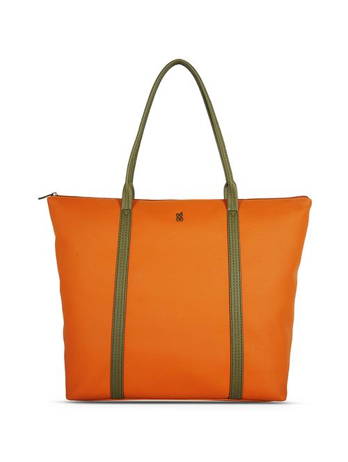 orange solid regular tote - 18472403 - Very Small Image - 1