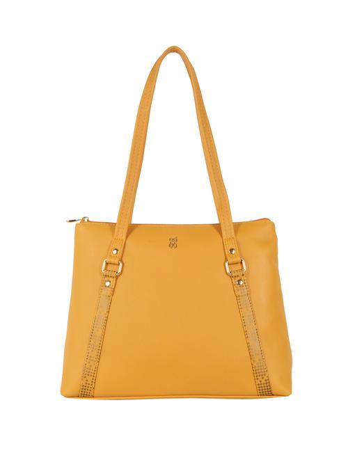 yellow solid regular tote - 18472445 - Very Small Image - 1