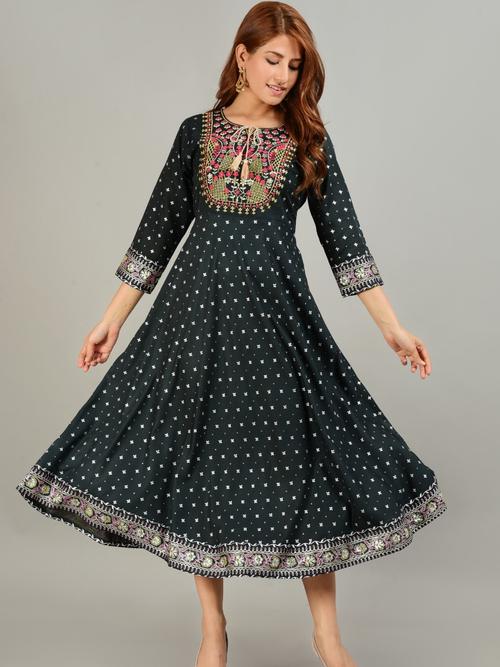 women printed kurta - 18472491 - Very Small Image - 1