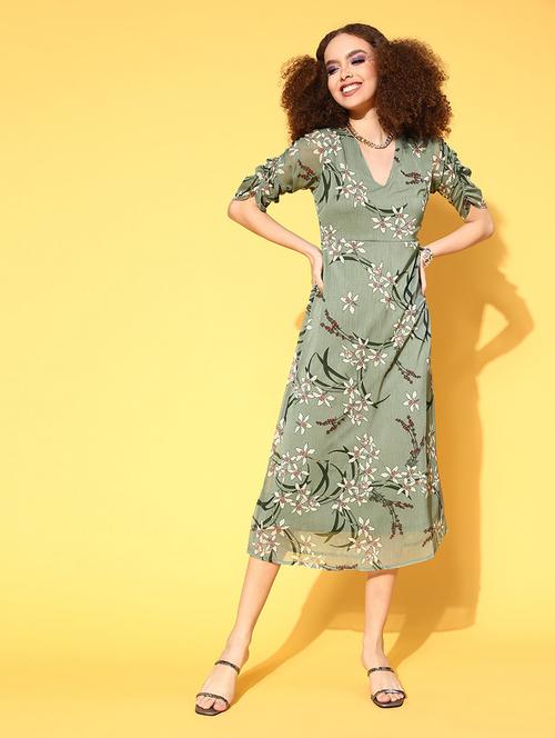 women's floral dress - 18472910 - Very Small Image - 1