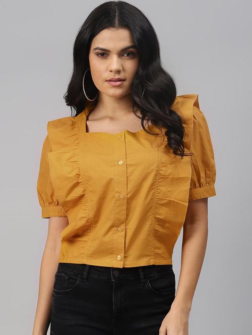 frill detailed regular top - 18473437 - Very Small Image - 1