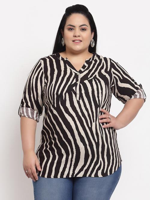animal print regular top - 18473467 - Very Small Image - 1
