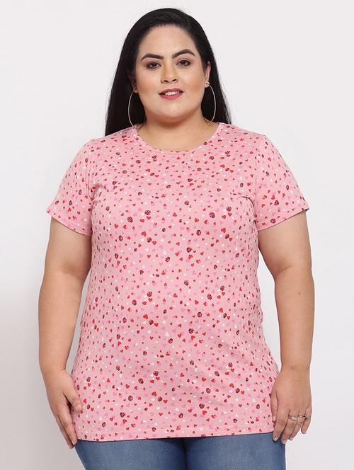 round neck printed regular tees - 18475454 - Very Small Image - 1