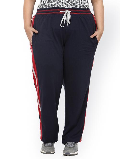 plus size side taped track pant - 18475790 - Very Small Image - 1