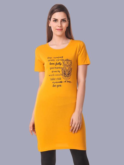 round neck graphic long tee - 18475888 - Very Small Image - 1