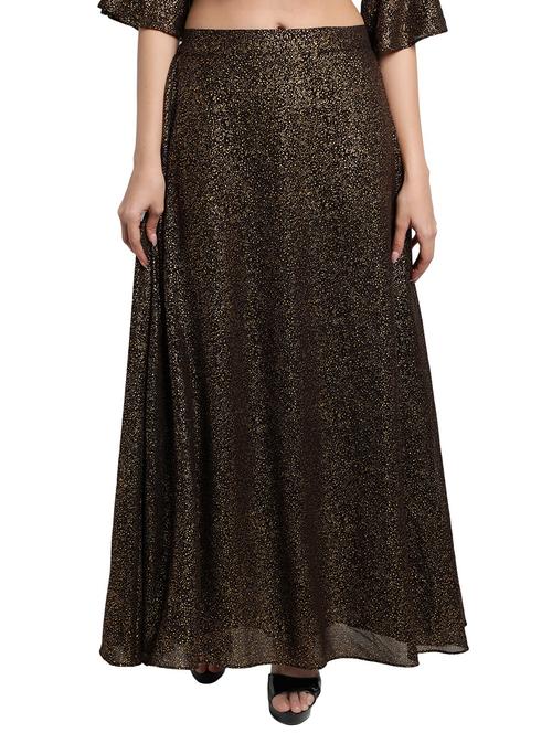mid rise embellished a-line skirt - 18476063 - Very Small Image - 1