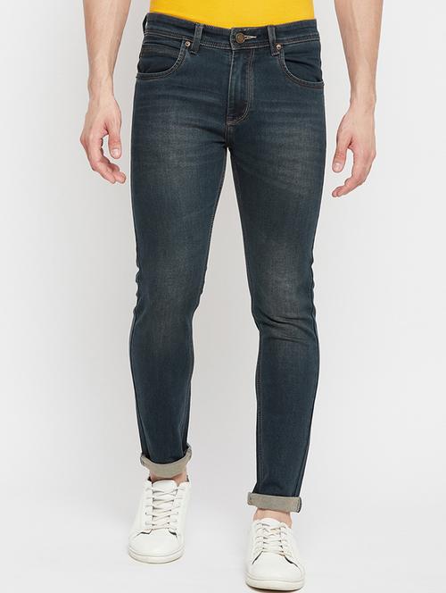 charcoal light washed denim jean - 18477094 - Very Small Image - 1