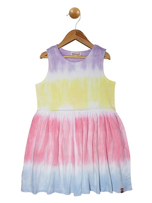 girls tie & dye frock - 18477282 - Very Small Image - 1