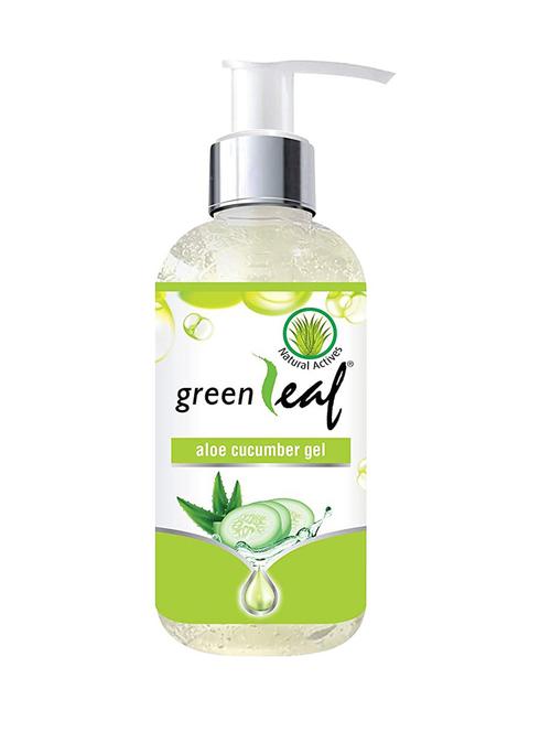 facial gel for cooling & refreshing skin with aloe vera & cucumber extracts - 18477619 - Very Small Image - 1