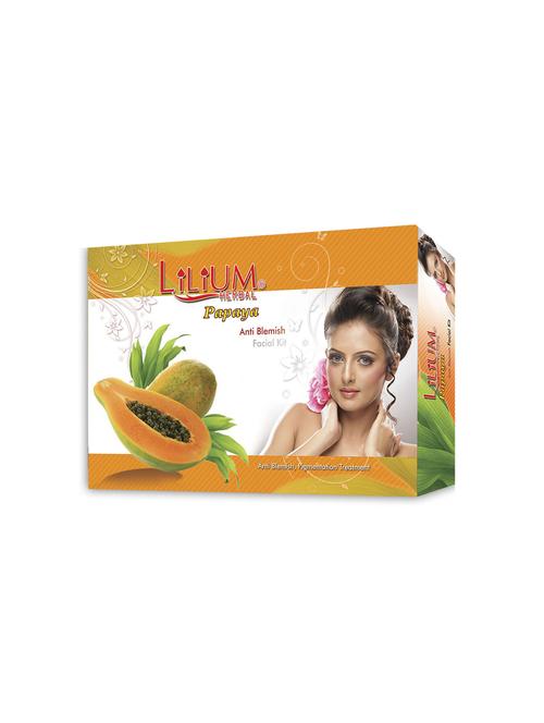 herbal papaya anti blemish facial kit - 18477690 - Very Small Image - 1