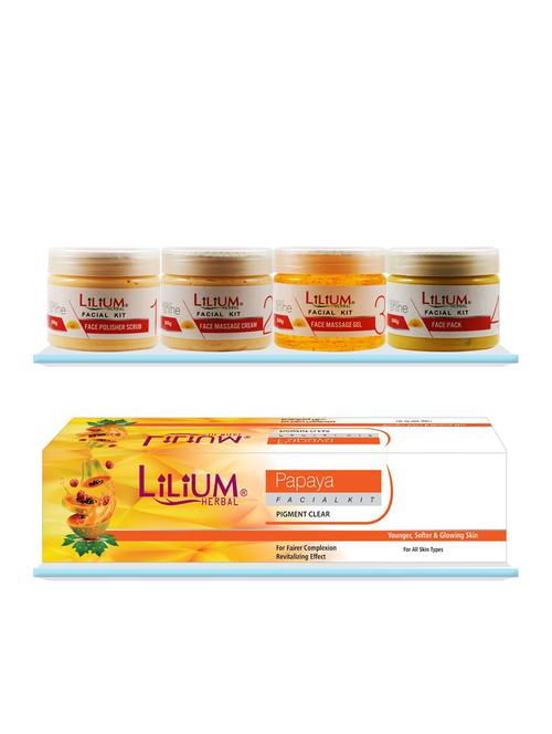 herbal papaya facial kit 2kg with skin whitening cream20ml - 18477731 - Very Small Image - 1