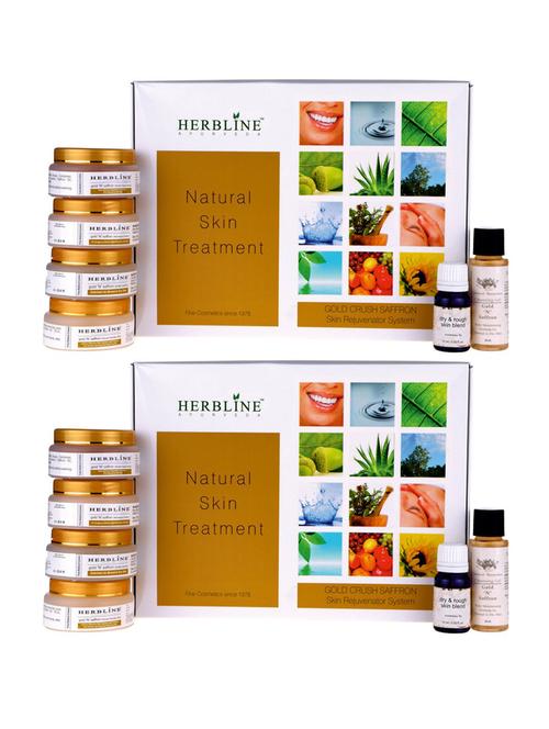 pack of-2 gold crush saffron skin rejuvenator system 180gm pack of-2 - 18477732 - Very Small Image - 1
