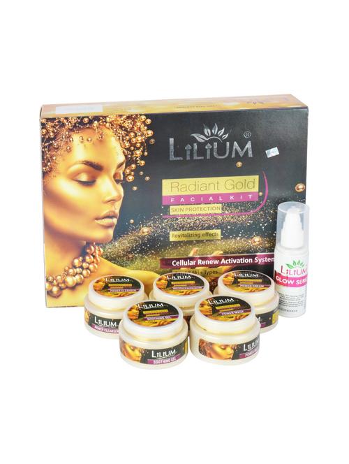 herbal radiant gold facial kit 350g with skin whitening cream20ml - 18477733 - Very Small Image - 1