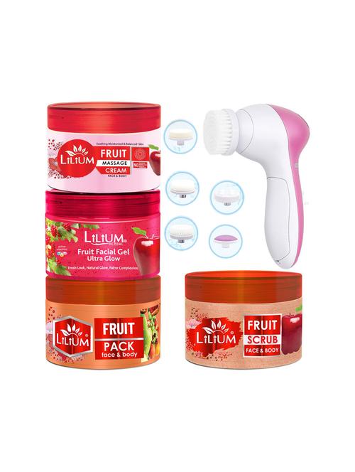 fruit facial kit & multifunction 5in1 massager, 1kg - 18477853 - Very Small Image - 1