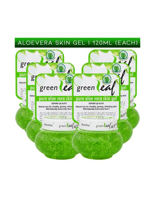 pack of 6 pure aloe vera skin gel 120gm - 18477977 - Very Small Image - 1