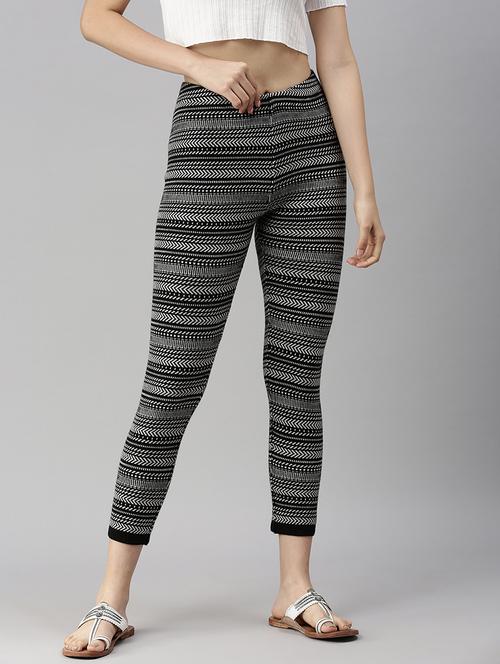 high rise printed legging - 18478404 - Very Small Image - 1