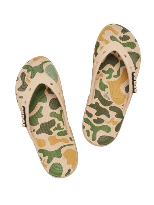 mens yellow toe separator flip flop - 18478570 - Very Small Image - 1
