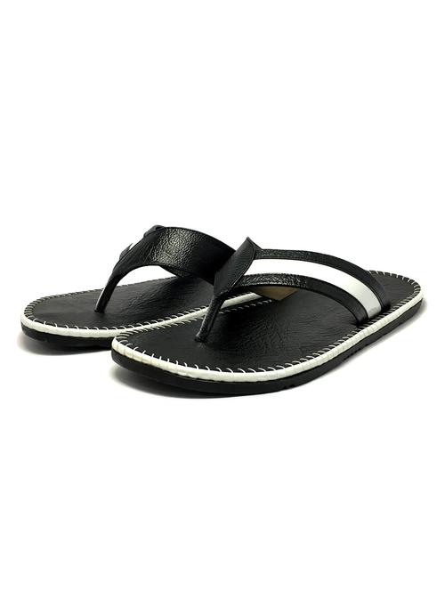 mens color block toe separator slipper - 18479115 - Very Small Image - 1