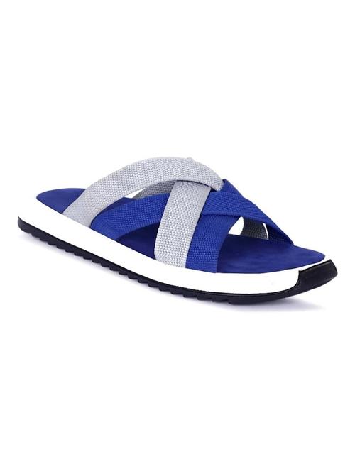 mens color block slip on slipper - 18479122 - Very Small Image - 1