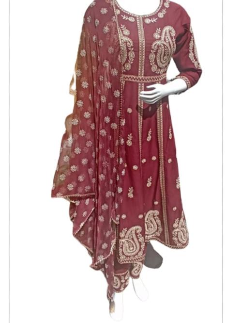 womem kurta bottom dupatta set - 18479495 - Very Small Image - 1