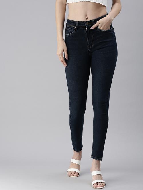 women's plain slim fit jeans - 18479583 - Very Small Image - 1