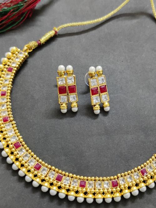 red zinc necklace - 18479664 - Very Small Image - 1