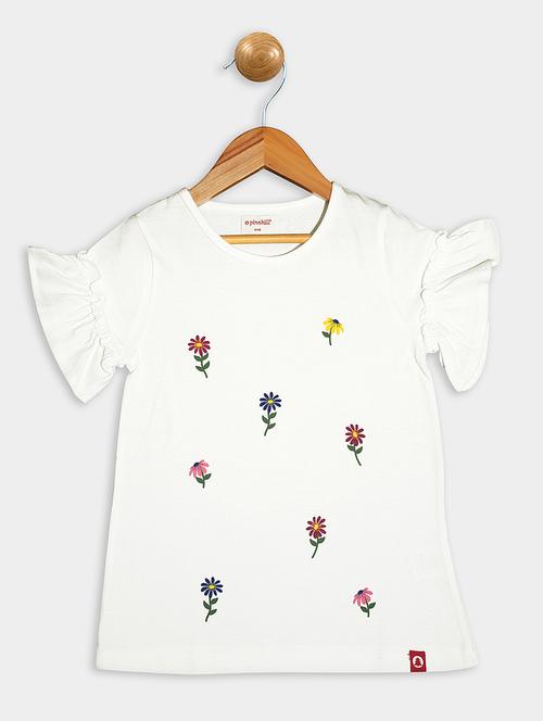 girls round neck graphic tees - 18480881 - Very Small Image - 1