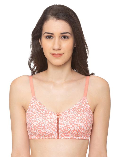 non padded printed regular bra - 18481489 - Very Small Image - 1
