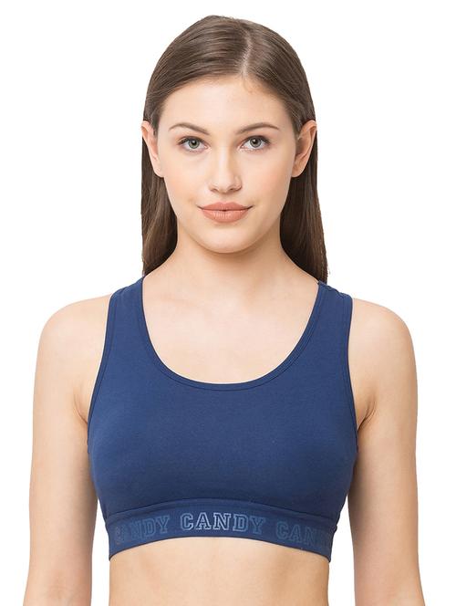 non padded solid sports bra - 18481517 - Very Small Image - 1