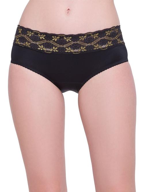 black mid rise hipster panty - 18481575 - Very Small Image - 1