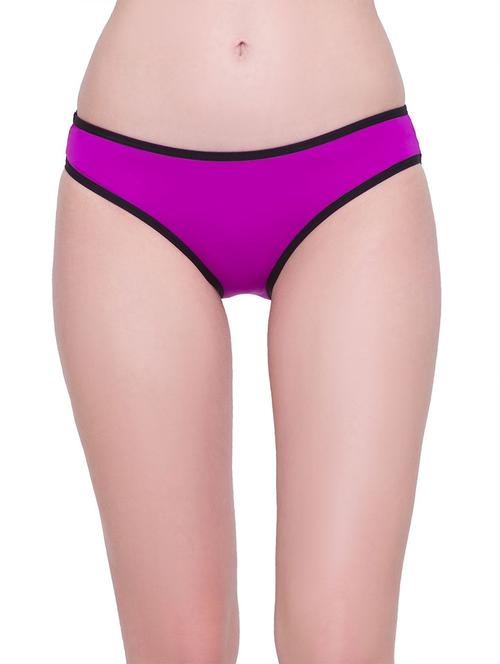 low rise solid bikini panty - 18481583 - Very Small Image - 1