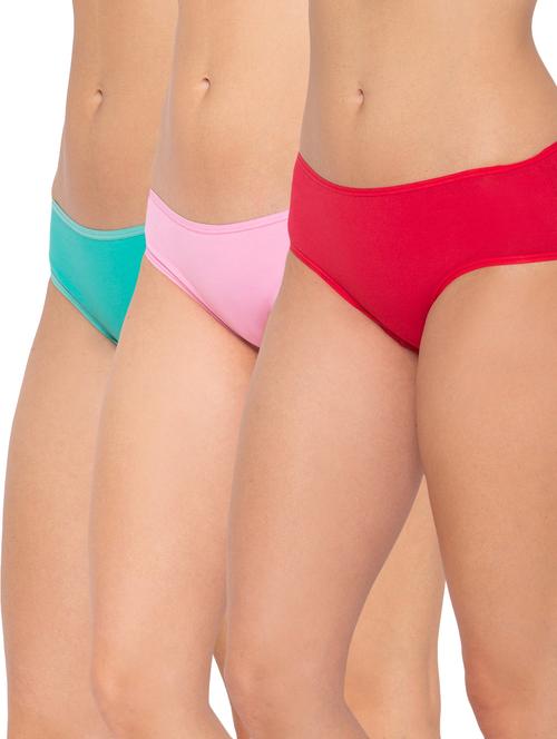 pack of 3 mid rise hipster panty - 18481605 - Very Small Image - 1
