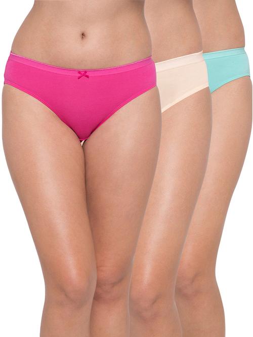pack of 2 solid bikini panty - 18481693 - Very Small Image - 1