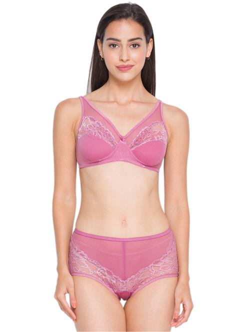 lace detailed bras and panty set - 18481750 - Very Small Image - 1