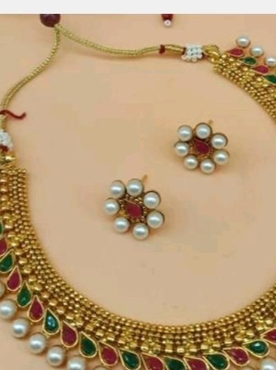 multi colored zinc necklace - 18483173 - Very Small Image - 1