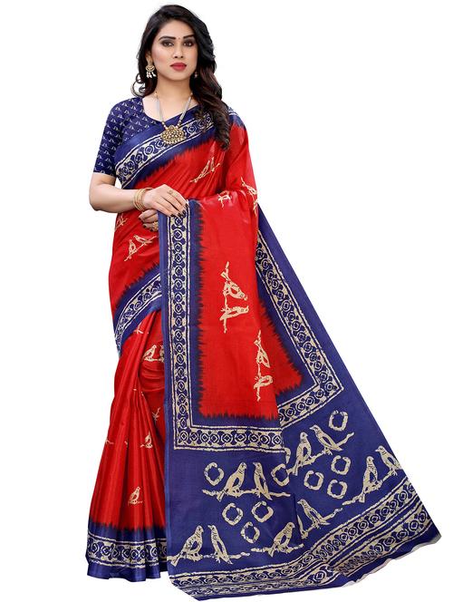 conversational printed saree - 18488129 - Very Small Image - 1