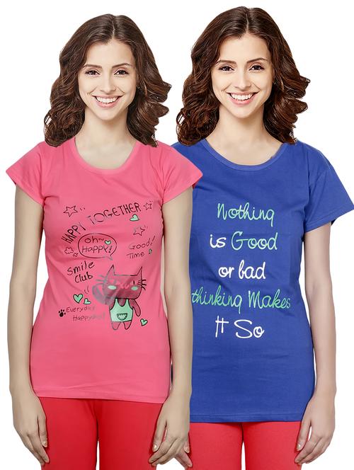 women's t-shirt combo - 18490739 - Very Small Image - 1