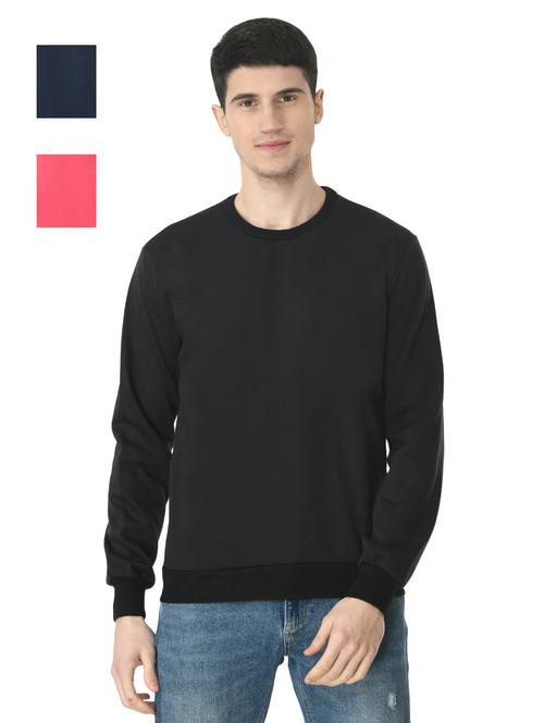 set of 3 solid sweatshirt - 18490931 - Very Small Image - 1