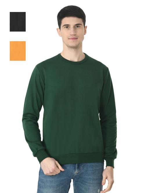 set of 3 solid sweatshirt - 18490971 - Very Small Image - 1