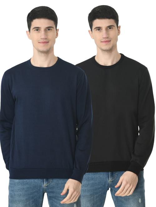 set of 2 solid sweatshirt - 18490976 - Very Small Image - 1