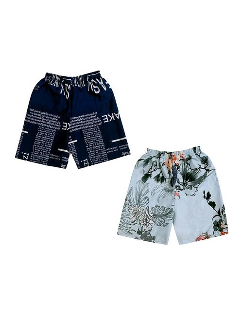 girls pack of 2 printed shorts - 18491058 - Very Small Image - 1